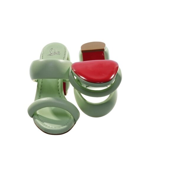 Christian Louboutin Christian Louboutin Inflama Sub 85 Studio Green Nappa - Picture 2 of 6